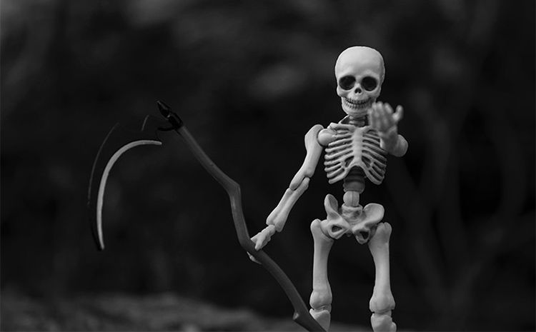 Re-ment Pose Skeleton骷髅