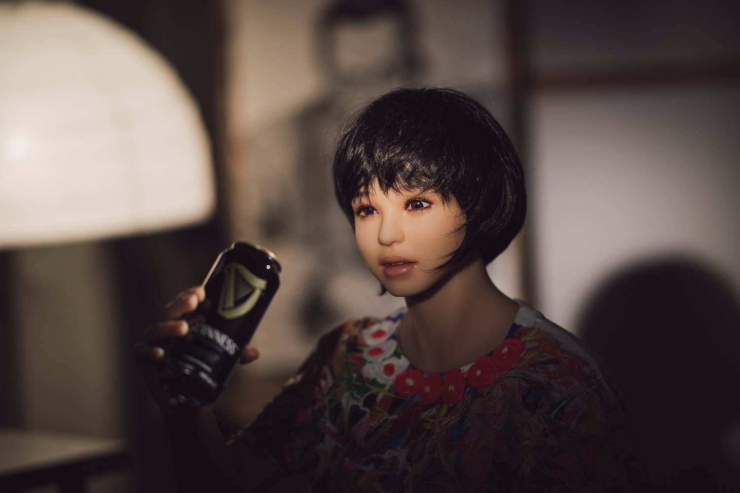 June Korea拍摄的充气娃娃